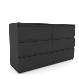 NicBex 6 Drawer Double Dresser for Bedroom,Modern Freestanding Dresser,Storage Dressers  for Bedroom, Living Room, Hallway - 1 of 4