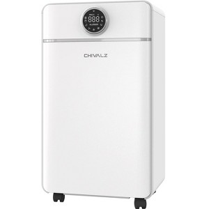 Dehumidifier for Bedroom, Dehumidifier for Basement up to 1800 sqft, 3 Operation Modes, 24H Timer， White - 1 of 4