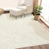 Coucheta Runner Rug Plush Faux Lamb Wool Carpet Machine Washable Non-Slip Foldable for Hallway Kitchen, Multi-Color & Size - 2 of 4