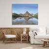 Stupell Industries Alpine Reflection Peaks Canvas Art - 3 of 4
