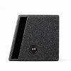 Kicker Bass package - Dual 12" CompS in a ported box with CX600.1 amplifier, wiring kit, grilles, and bass knob. - 3 of 4