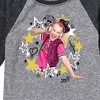 Boys' JoJo Siwa Jojo Wreath  - Athletic Heather/Heather Black - Small - 2 of 4