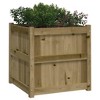 vidaXL Garden Planter 23.6"x23.6"x23.6" Impregnated Wood Pine - 4 of 4