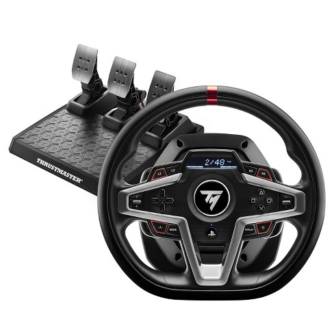 Thrustmaster T248 Racing Wheel And Magnetic Pedals Feedback For Ps5, Ps4, Pc (4169097) : Target