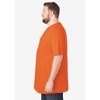 KingSize Shrink-Less Lightweight Longer-Length Crewneck Pocket T-Shirt - 4 of 4