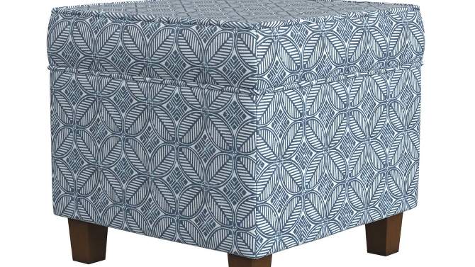 Cole Classics Square Storage Ottoman with Lift Off Top - HomePop, 5 of 11, play video