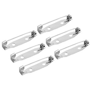 Unique Bargains Metal Blankets Crafts Brooch Making Home Sewing Safety Pins 50 Pcs - 1 of 4