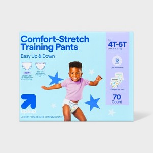 Boys' Comfort-Stretch Disposable Training Pants - up&up™ - 1 of 4