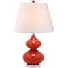 Eva Double Gourd Glass Lamp - Safavieh - image 2 of 2