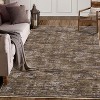 Machine Washable Modern Abstract Area Rug, Non-Slip Soft Velvet Low-Pile Carpet for Living Room, Bedroom, Dining Room, Pet-Friendly - 2 of 4