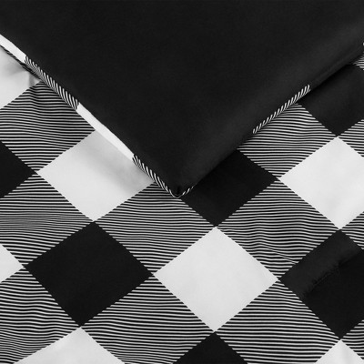 Serta Serta Simply Clean Alex Buffalo Checkered Antimicrobial Comforter Set