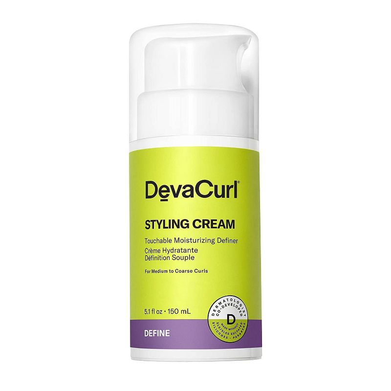 DevaCurl STYLING CREAM Touchable Moisturizing Definer (5.1 oz) Deva Curl Body & Hair Diva Shape, 1 of 7