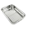 Lexi Home Stainless Steel Roasting Pan with Rack - 3 of 4