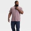 Men's Short Sleeve Button Down Shirt - All In Motion™ - 3 of 3
