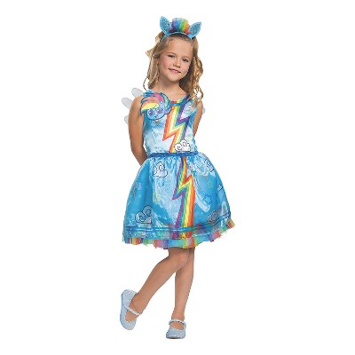 Disguise Girls' My Little Pony Dash Dress Costume