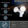 VAXCEL Motion Sensor Dusk to Dawn Outdoor Security Flood Light - 2 Adjustable Light Heads - 4 Modes - 2 of 4