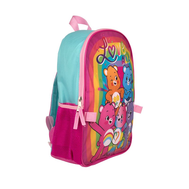 Care Bears Love All Youth Girl's 2-Piece 16" Backpack & Lunch Kit Combo Set, 3 of 7