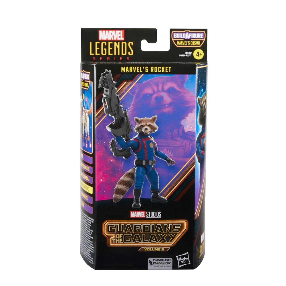 Marvel Guardians of the Galaxy Legends Series Rocket Action Figure