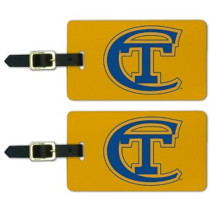 New York City College of Technology Secondary Logo Luggage ID Tags Suitcase CarryOn Cards  Set of 2 - 1 of 4