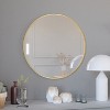 Merrick Lane Accent Wall Mirror with Metal Frame for Bathroom, Vanity, Entryway, Dining Room, & Living Room - 2 of 4