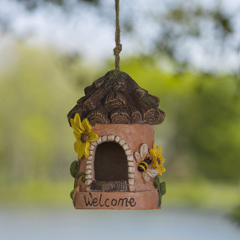 VP Home Arcadian Welcome Hanging Bird Houses for Outside, 3 of 4