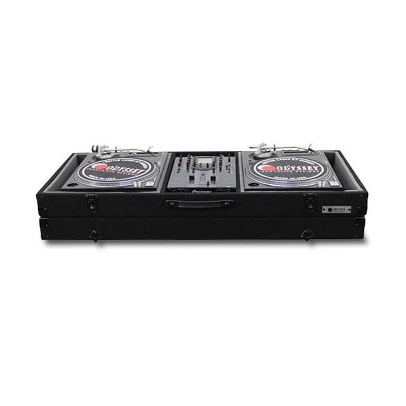 Odyssey Economy Battle Mode Pro DJ Turntable Mixer Coffin Case - Black (2 Pack), 3 of 5