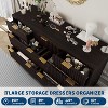 Fluted 7 Drawers Dresser for Bedroom, 54" Wide Modern Chest of Drawers, Wood Storage Cabinet Organizer for Bedroom, Living Room, Hallway - 3 of 4
