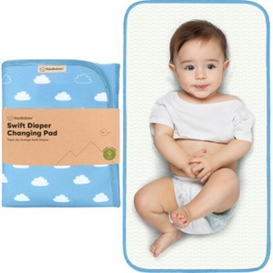 KeaBabies Swift Diaper Changing Pad, Portable Waterproof Diaper Changing Pad for Baby, Travel Changing Pad for Diaper Bag - 1 of 4