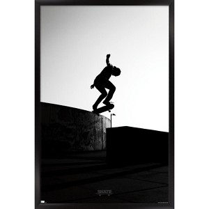 Trends International Skateboarding - Silhouette Framed Wall Poster Prints - 1 of 4