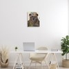 Stupell Industries Fisherman Outfit Brown Grizzly Bear Fishing Pole Canvas Wall Art - 2 of 4
