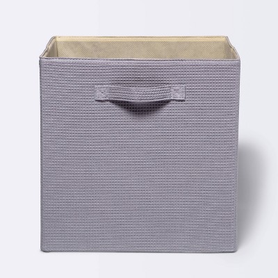 Tufted Canvas Storage Bin - Cloud Island™ Pink L : Target