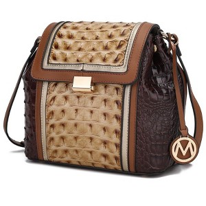 MKF Collection Jamilah Women’s Vegan Leather Handbag Crossbody by Mia K - 1 of 4