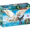 Playmobil How to Train Your Dragon 3 Light Fury with Baby Dragon Plamobil Set - 2 of 4