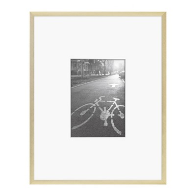 10.4 X 12.4 Matted To 8 X 10 Thin Metal Tabletop Frame Brass - Project  62™ : Target