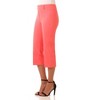 Rekucci Women's Ease into Comfort Capri with Button Detail - 2 of 4
