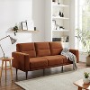 MINIMORE Modern Style 84.3"W Sofia 3Seater Sofa - 2 of 4