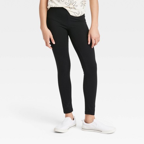 Girls' Leggings Pants - Cat & Jack™ Black Xs : Target