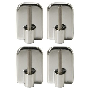 Evideco French Home Goods Adjustable Cafe Curtain Rods for Lightweight Voile Curtains - Easy Installation - 1 of 4