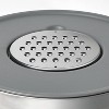 6pc Stainless Steel Non-Slip Mixing Bowl and Grater Set - Figmint™ - 3 of 4