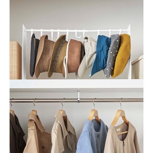 Yamazaki Home - Hat Hanging Organizer - Steel - 1 of 4