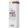 D'Addario Woodwinds Select Jazz, Baritone Saxophone - Unfiled,Box of 5 3M - 3 of 4
