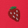 Dalix Womens Lil Strawberry Lightweight High Waisted Tee - 2 of 4