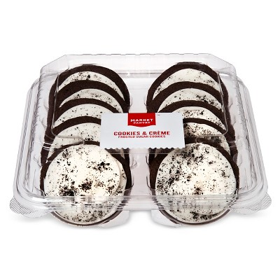 Cookies Cream Frosted Sugar Cookie 10ct Market Pantry