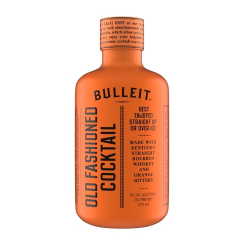 Bulleit Bourbon Old Fashioned Ready To Drink - 375ml Bottle : Target
