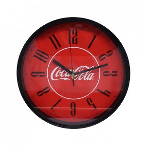 Coca-Cola Red Analog Wall Clock - 1 of 4
