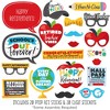 Big Dot of Happiness Teacher Retirement - Happy Retirement Party Photo Booth Props Kit - 20 Count - 2 of 4
