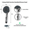 Evideco French Home Goods 3-Spray Multi-Function Universal Handheld Shower Head Chrome - 3 of 3