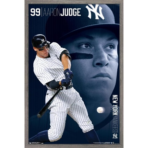 Trends International Mlb New York Yankees - Aaron Judge 17 Framed