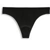 Jockey Women's Worry Free Cotton Stretch Light Absorbency Thong - 4 of 4