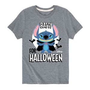 Boys' - Disney - Batty For Halloween Short Sleeve Graphic T-Shirt - 1 of 4